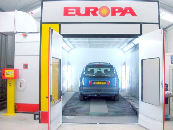 tube led cabine de peinture europa