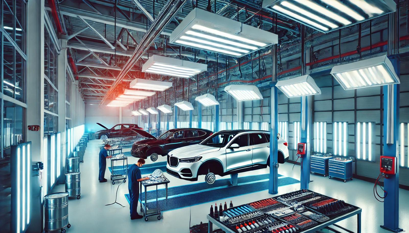 Eclairage carrosserie automobile