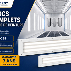Blocs complets LED pour cabine de peinture